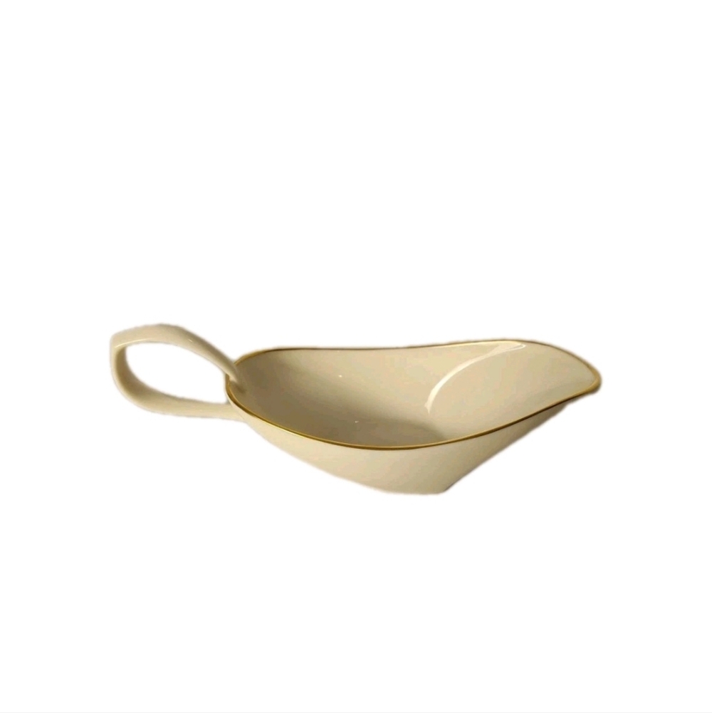 Lenox gravy bowl 3512-x-606 Gold Rimmed Rare Excellent Used Condition